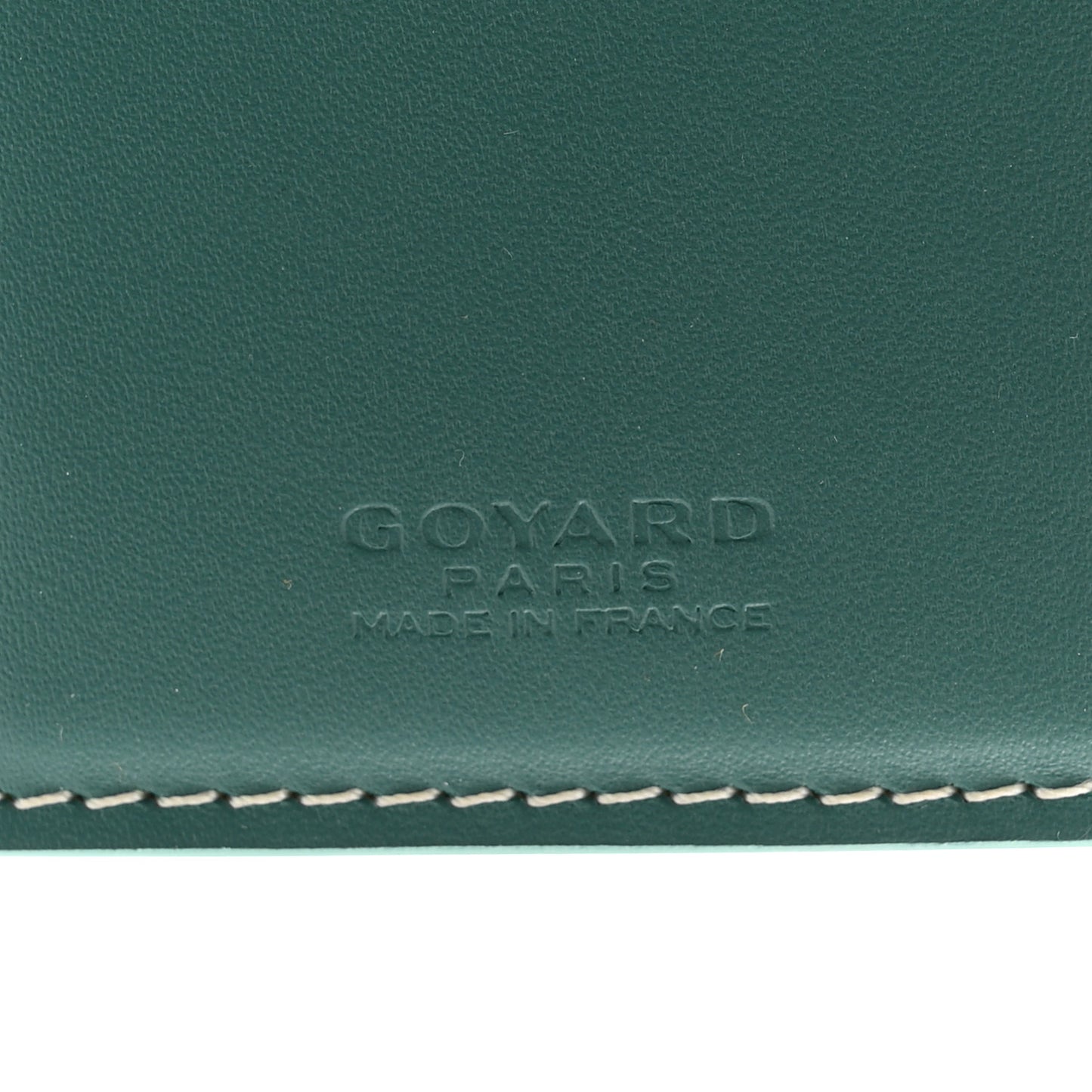 Goyardine Saint Pierre Card Holder Green