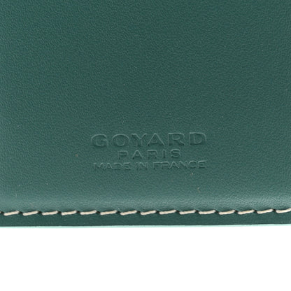 Goyard Goyardine Saint Pierre Card Holder Green 6 of 8