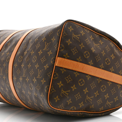 Louis Vuitton Monogram Keepall Bandouliere 55 9 of 9