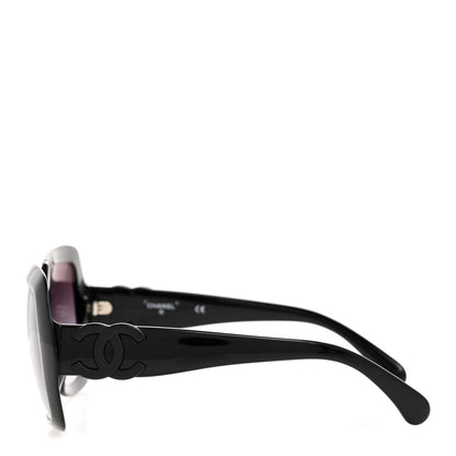 Chanel Acetate Square Sunglasses 71391A Black 3 of 8