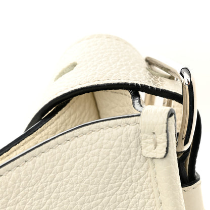 Prada Vitello Daino Soft Hobo Messenger Bag White 15 of 16