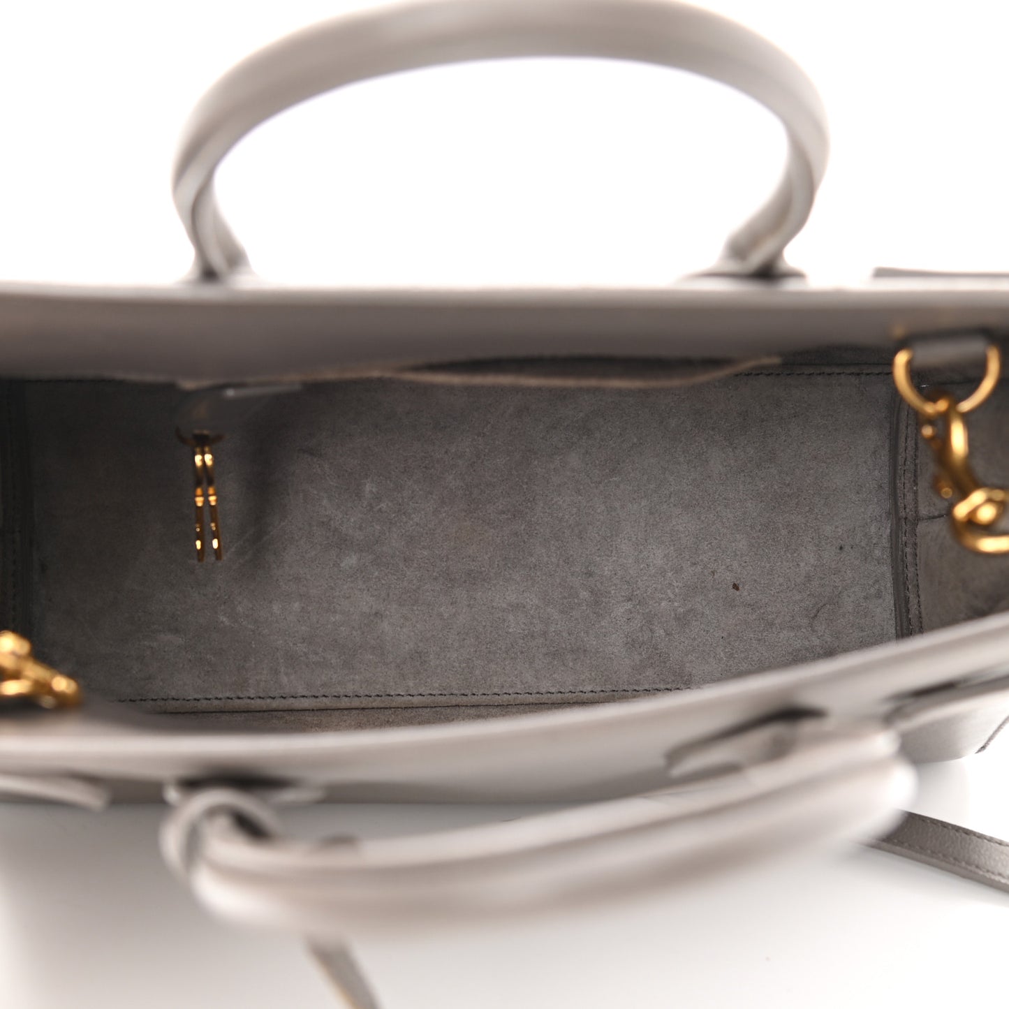 Calfskin Baby Sac de Jour Fog