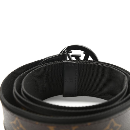 Louis Vuitton Monogram Canvas 40mm LV Circle Belt 90 36 Black 3 of 5
