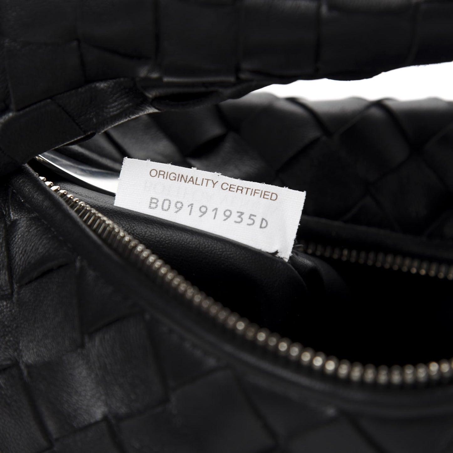 Nappa Intrecciato Mini Jodie Black
