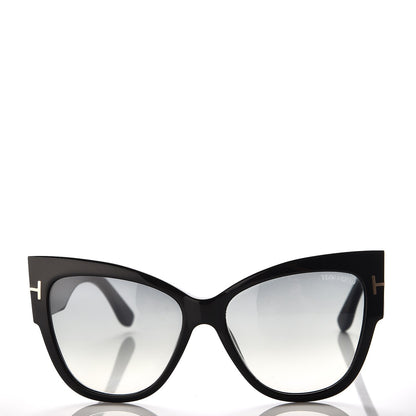 Tom Ford Acetate Anoushka Cat Eye Sunglasses TF371 Black 2 of 7