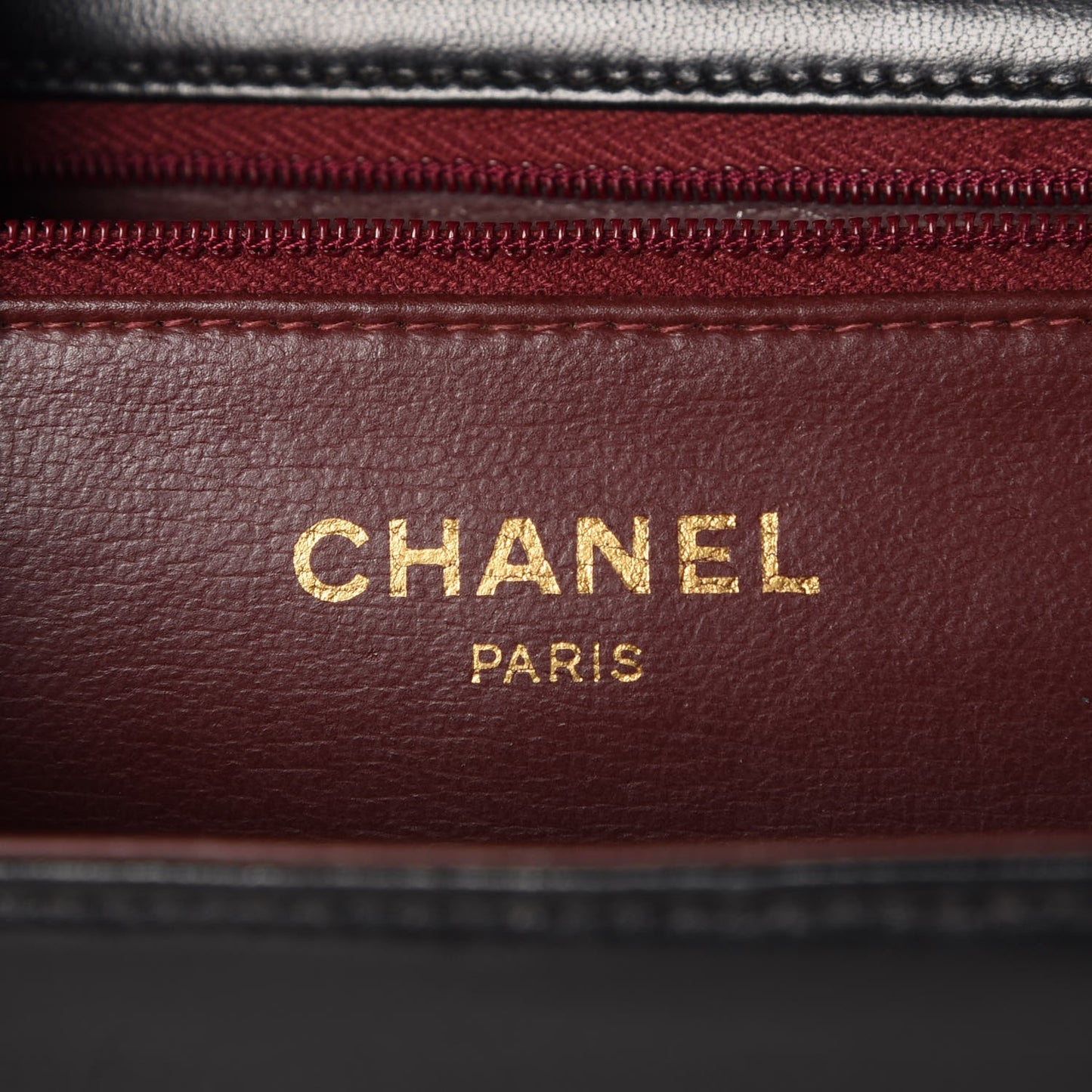 Lambskin Quilted Small Single Flap Black