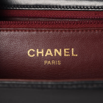 Chanel Lambskin Quilted Small Single Flap Black 7 of 8