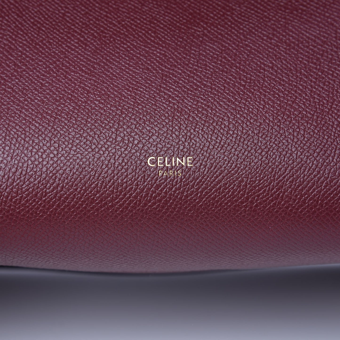 Grained Calfskin Mini Belt Bag Light Burgundy