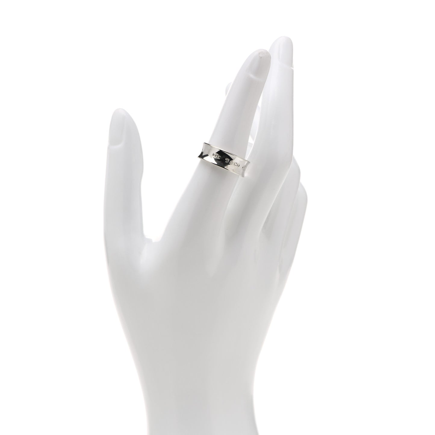 Sterling Silver 1837 Band Ring 54 7