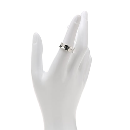 Tiffany Sterling Silver 1837 Band Ring 54 7 2 of 5