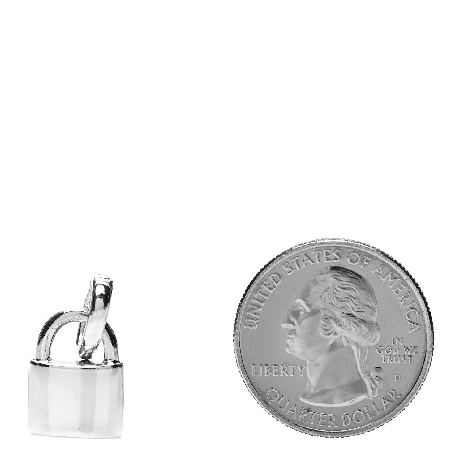Tiffany Sterling Silver Lock Charm 3 of 4