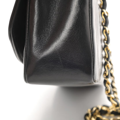 Chanel Lambskin Quilted Medium Single Flap Black 14 of 14