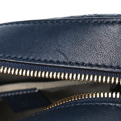 Gucci Microguccissima Medium Crossbody Bag Blue 10 of 11