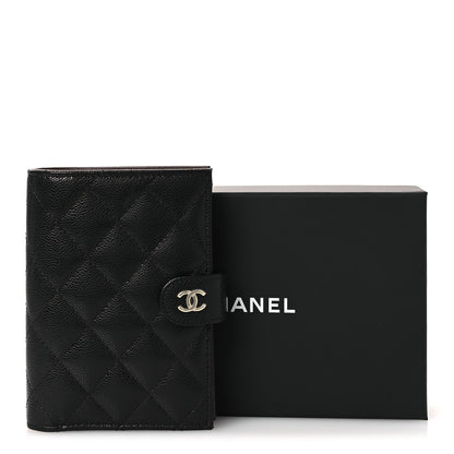 Chanel Caviar Quilted Passport Holder Black 10 of 10