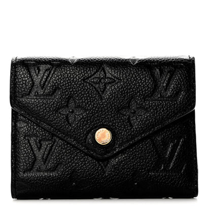 Louis Vuitton Empreinte Victorine Wallet Black 1 of 7