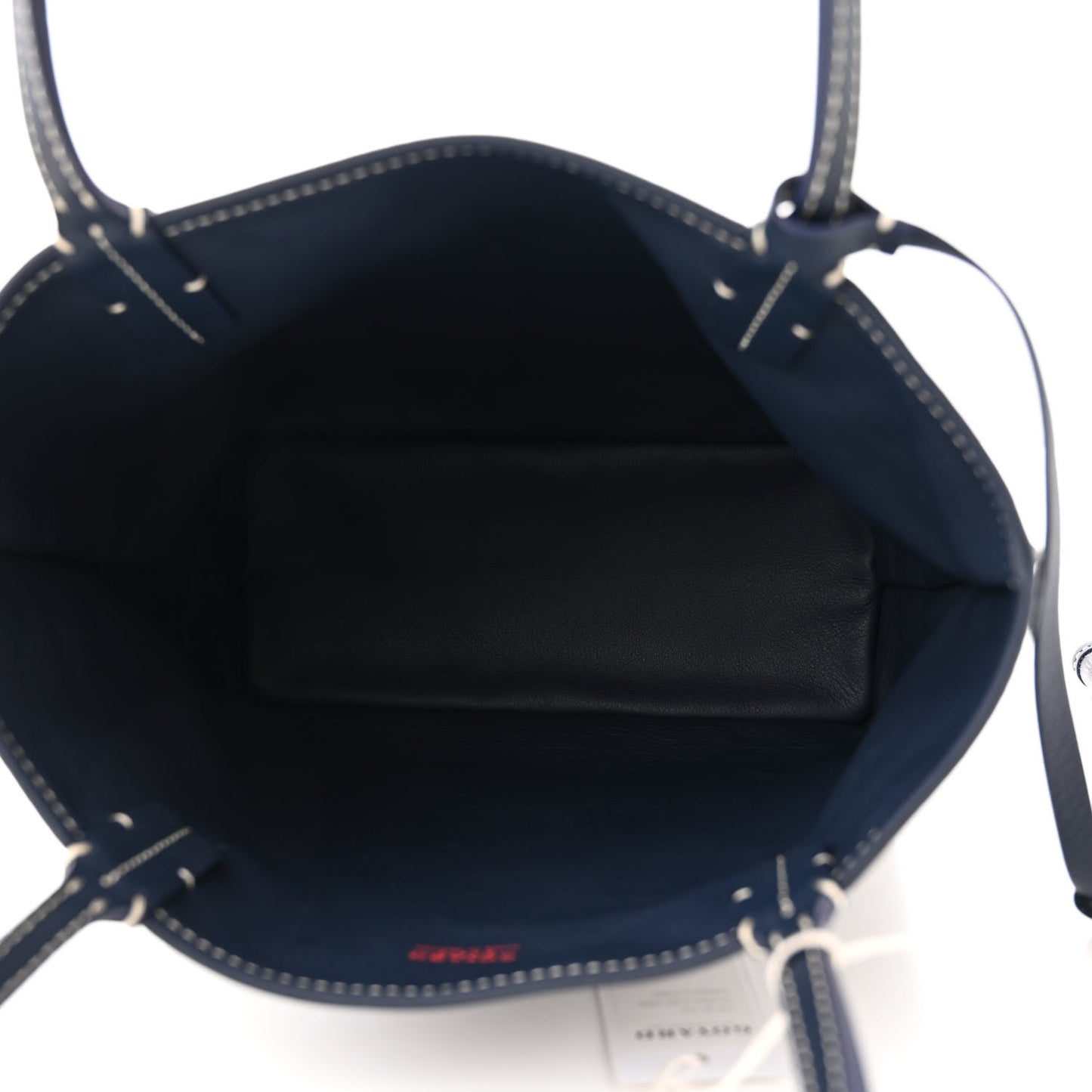 Goyardine Reversible Mini Anjou Navy