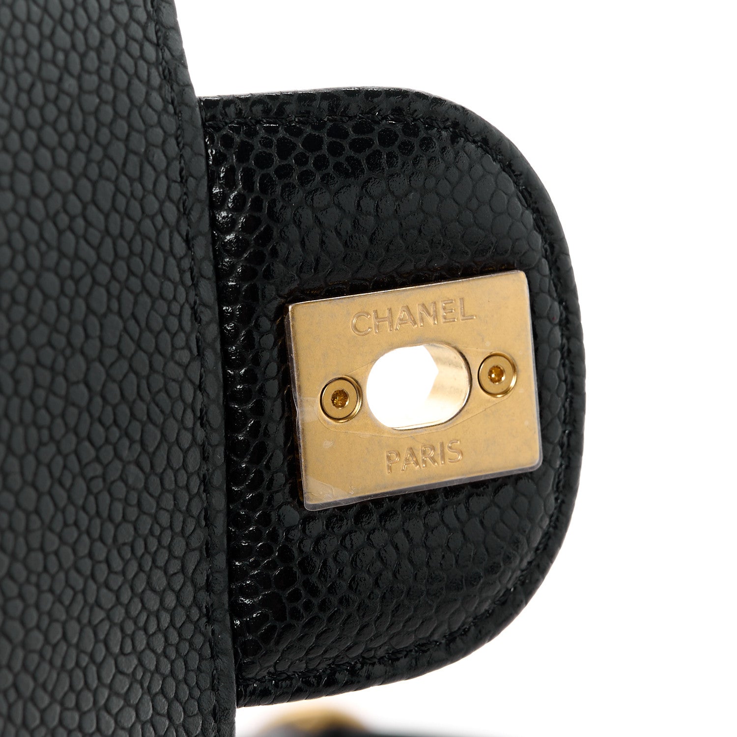 Chanel Caviar Quilted Small Chain Flap Black 7 of 12