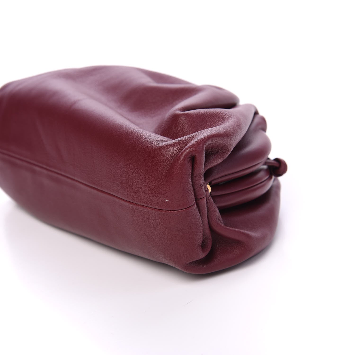 Bottega Veneta Butter Calfskin The Mini Pouch Bordeaux 6 of 8