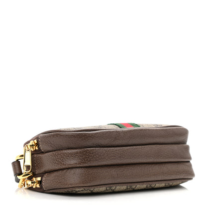 Gucci GG Supreme Monogram Web Mini Ophidia GG Bag Brown 4 of 12