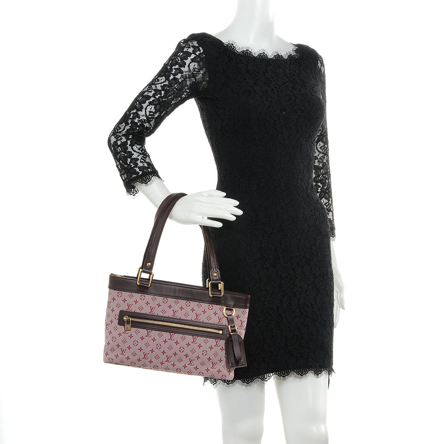 Louis Vuitton Mini Monogram Lucille PM Cherry 2 of 9