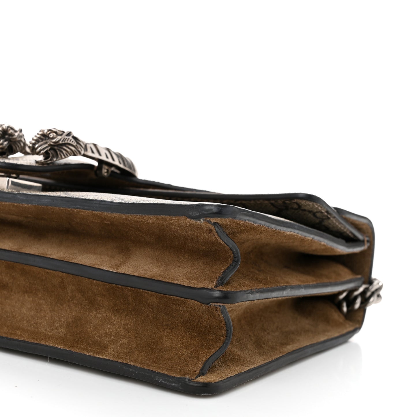 GG Supreme Monogram Small Dionysus Shoulder Bag Taupe