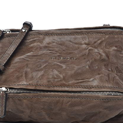 Givenchy Tumbled Sheepskin Mini Pandora Charcoal 10 of 10