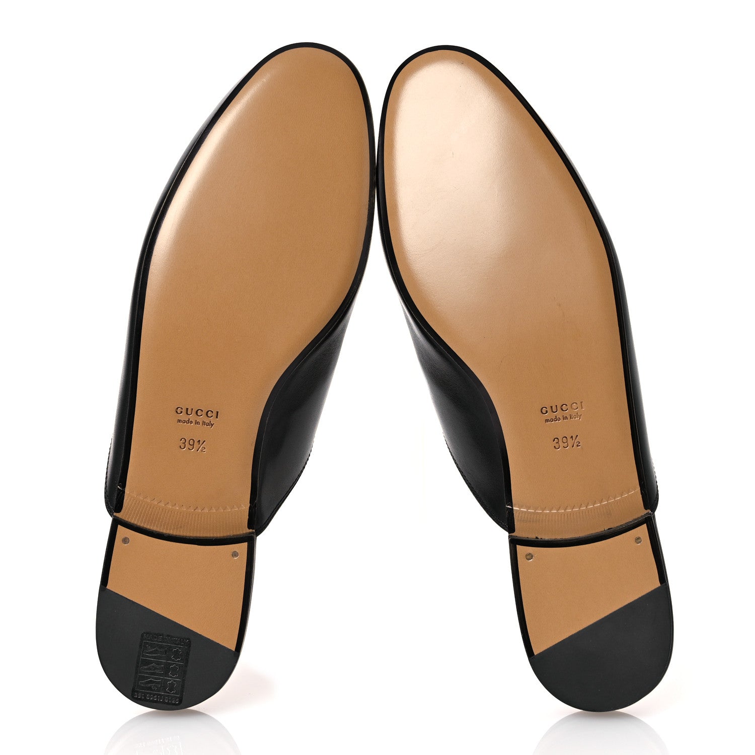 Gucci Calfskin Womens Princetown Slippers 39.5 Black 7 of 12
