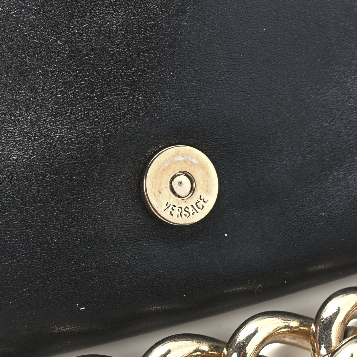 Nappa Palazzo Sultan Shoulder Bag Black