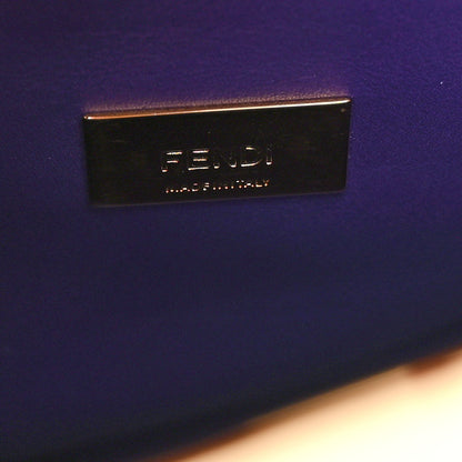 Fendi Vitello Tahiti Burro Bi-Color Medium Peekaboo Iconic Essentially Satchel Maya Purple Rain 6 of 10
