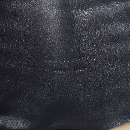 Saint Laurent Grain De Poudre Matelasse Monogram Mini Lou Camera Bag Dark Smog 7 of 10