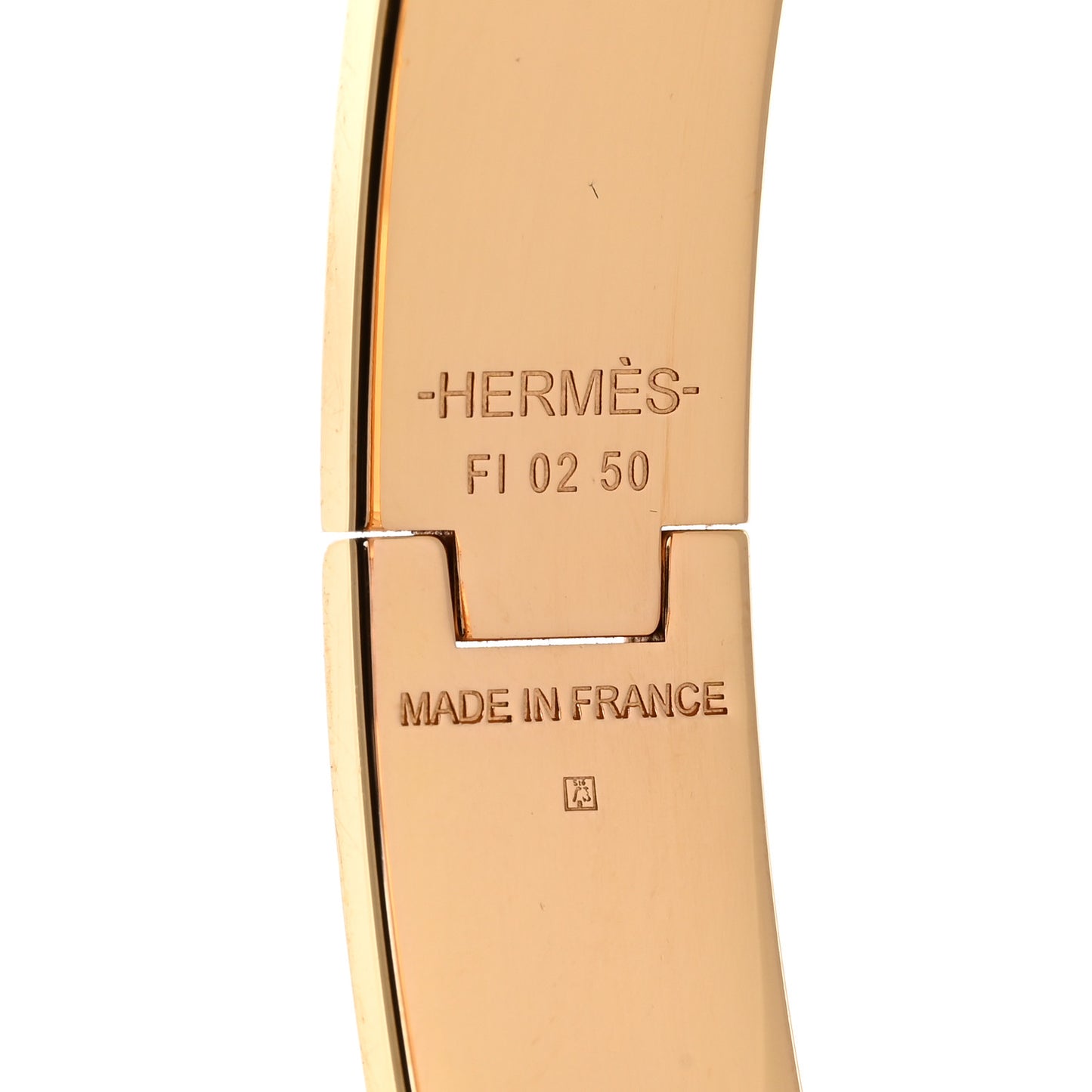 Enamel Narrow Clic Clac H Bracelet GM Black