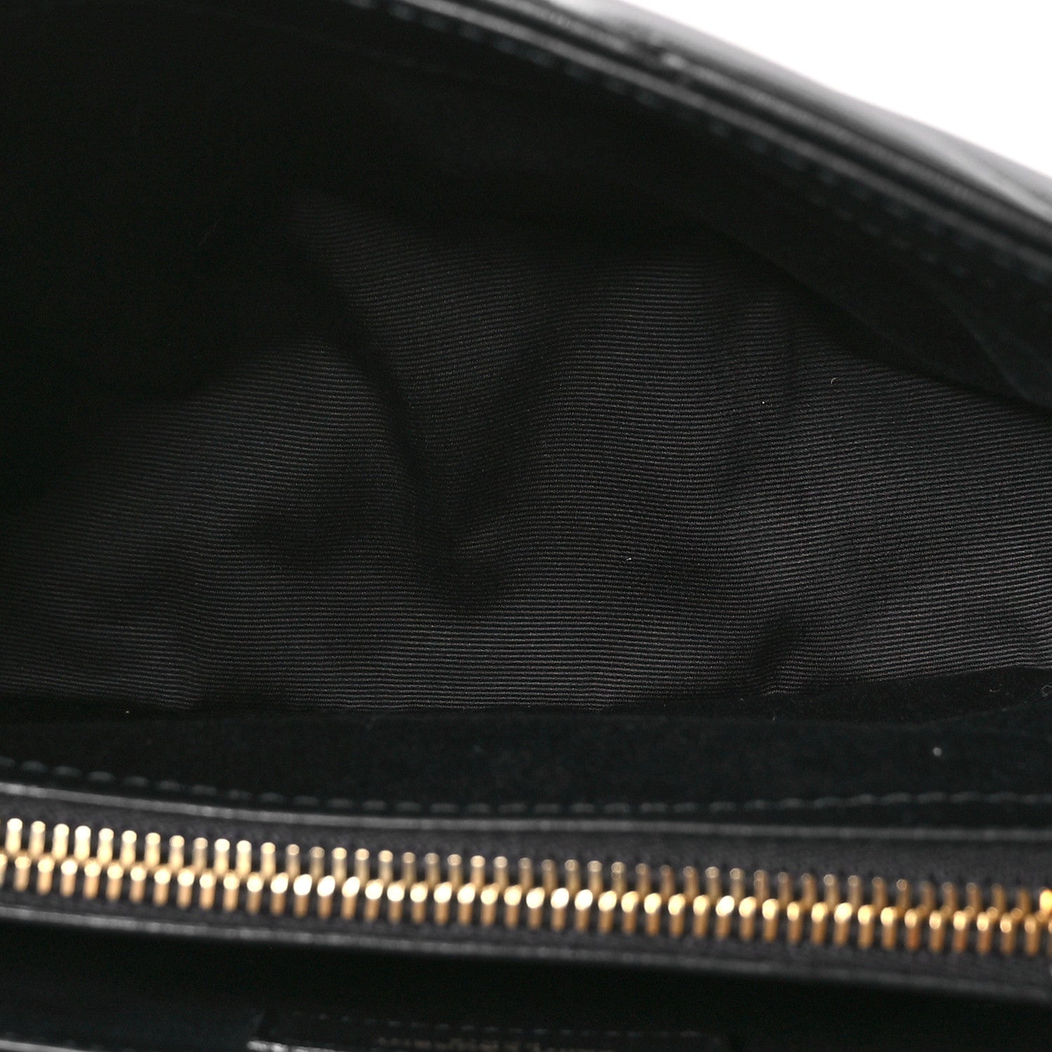 Saint Laurent Calfskin Y Quilted Monogram Small Loulou Chain Satchel Black 5 of 11