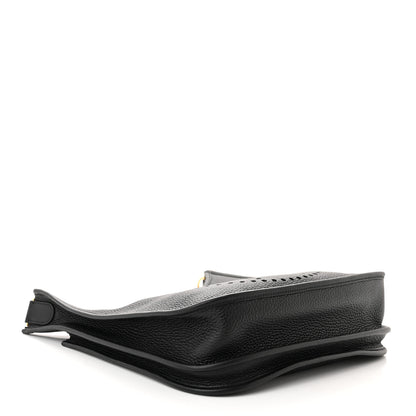 Hermes Taurillon Clemence Evelyne III PM Black 4 of 11