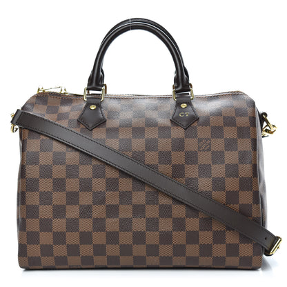 Louis Vuitton Damier Ebene Speedy Bandouliere 30 1 of 11