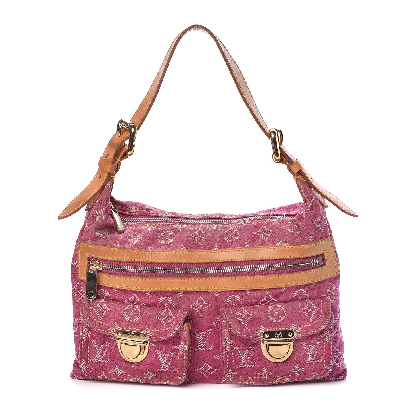 Denim Baggy PM Fuchsia