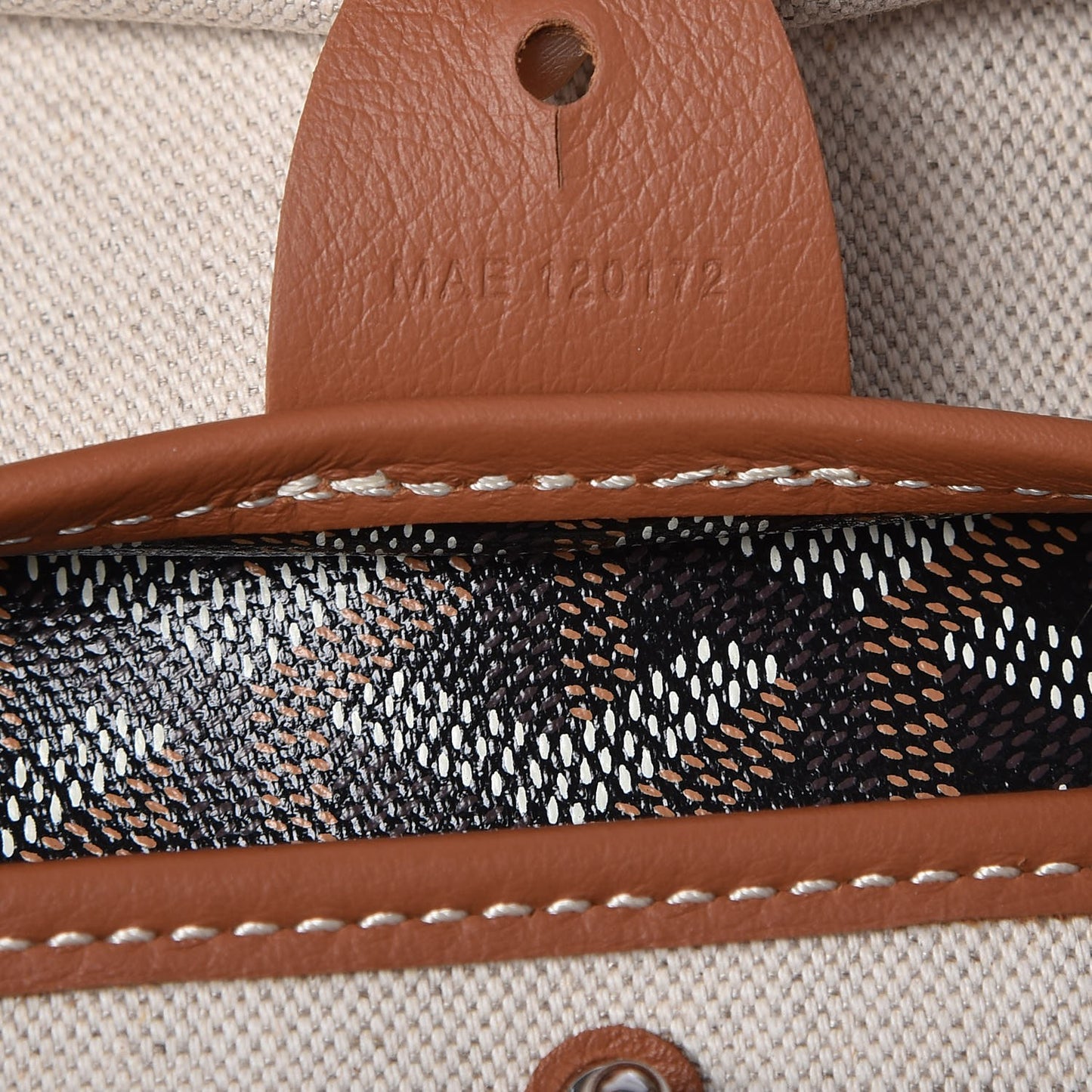 Goyardine Artois MM Black Gold