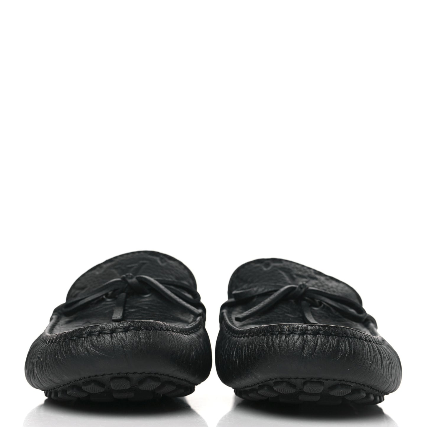 Empreinte Mens Arizona Car Shoe Moccasin Loafers 8 Black