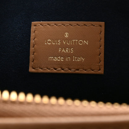 Louis Vuitton Lambskin Embossed Monogram Coussin PM Camel 6 of 9