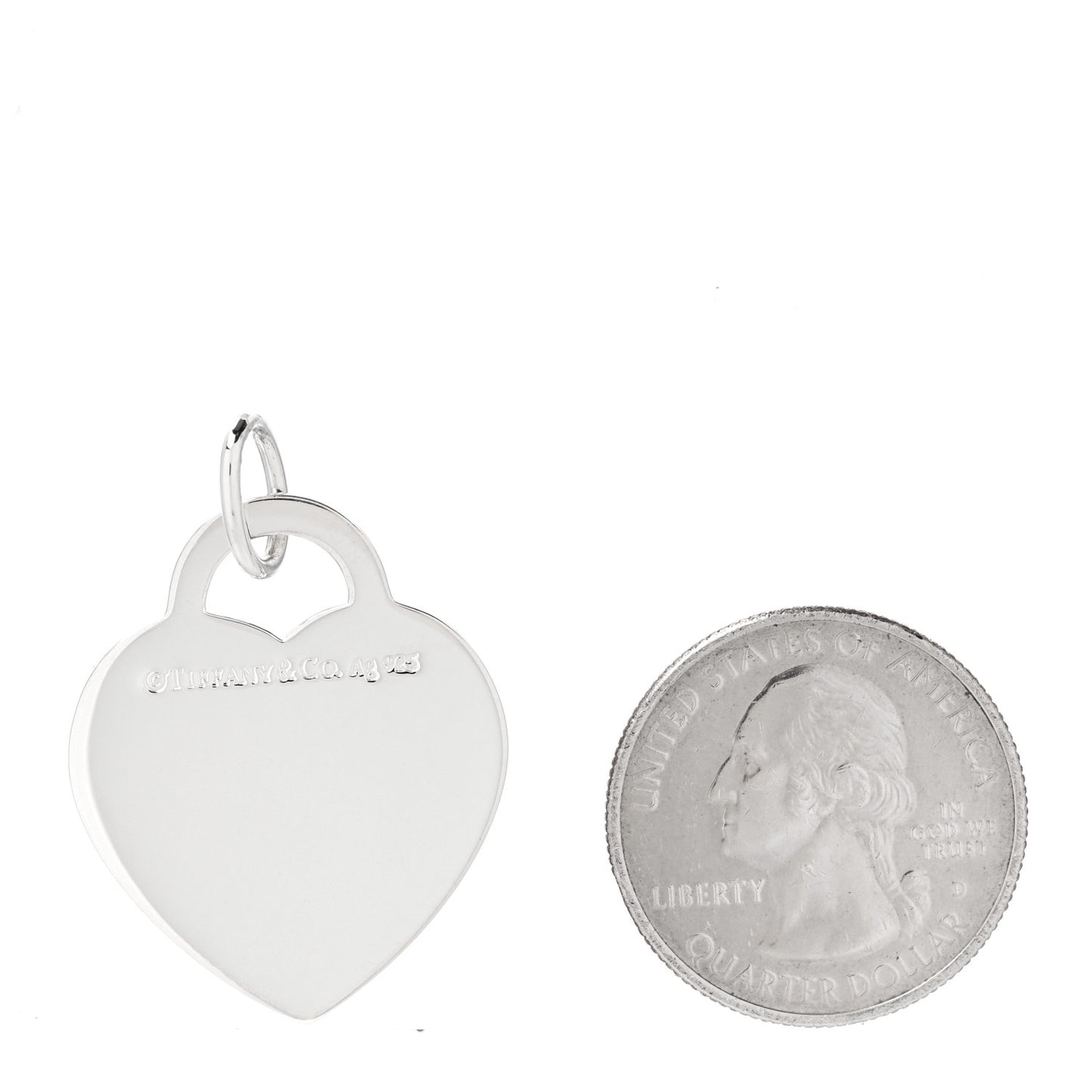 Sterling Silver Enamel LOVE YOU Heart Charm Red