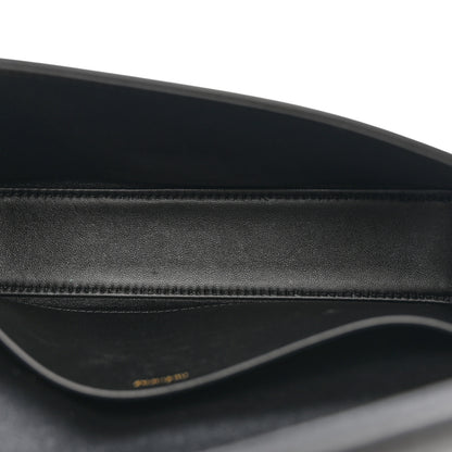Celine Shiny Calfskin Triomphe Shoulder Bag Black 5 of 12