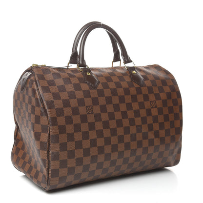 Louis Vuitton Damier Ebene Speedy 35 3 of 11