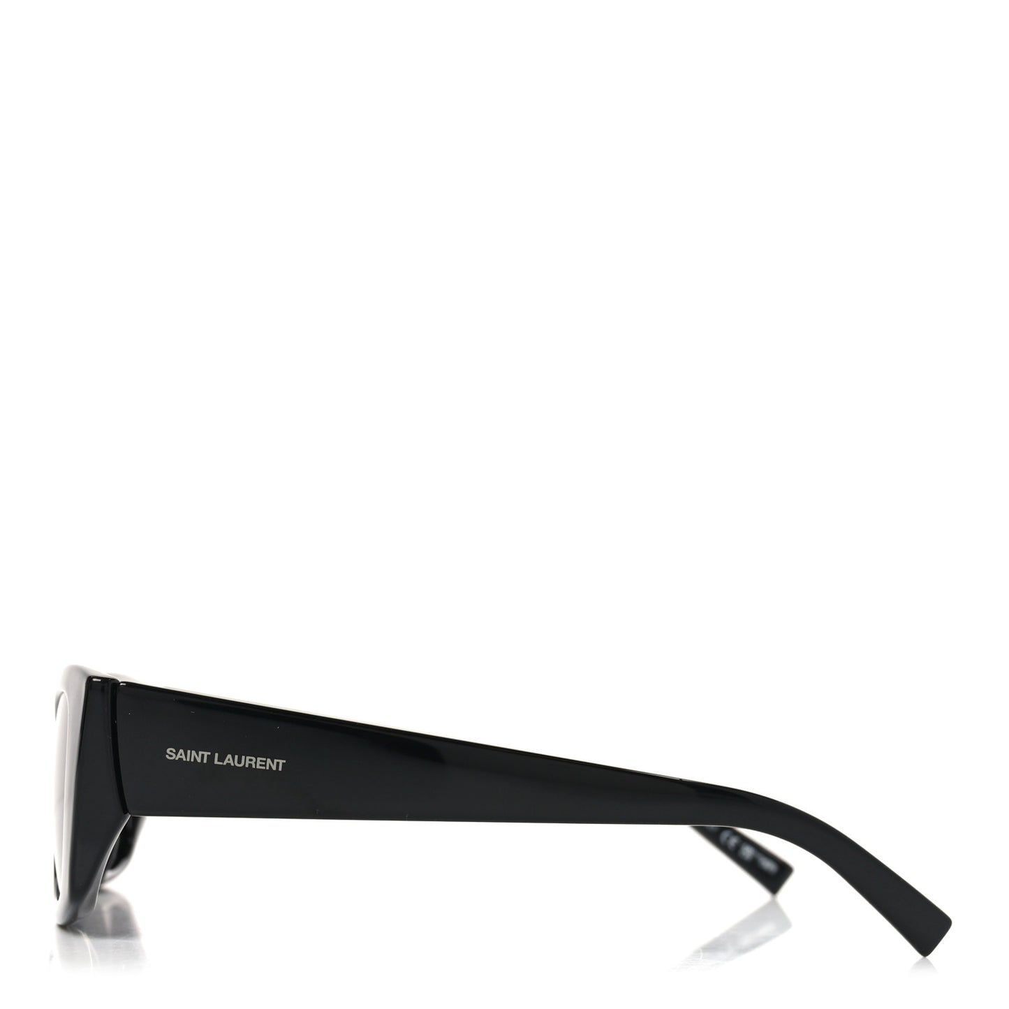 Acetate Ultra Cat Eye Sunglasses SL 593 Black