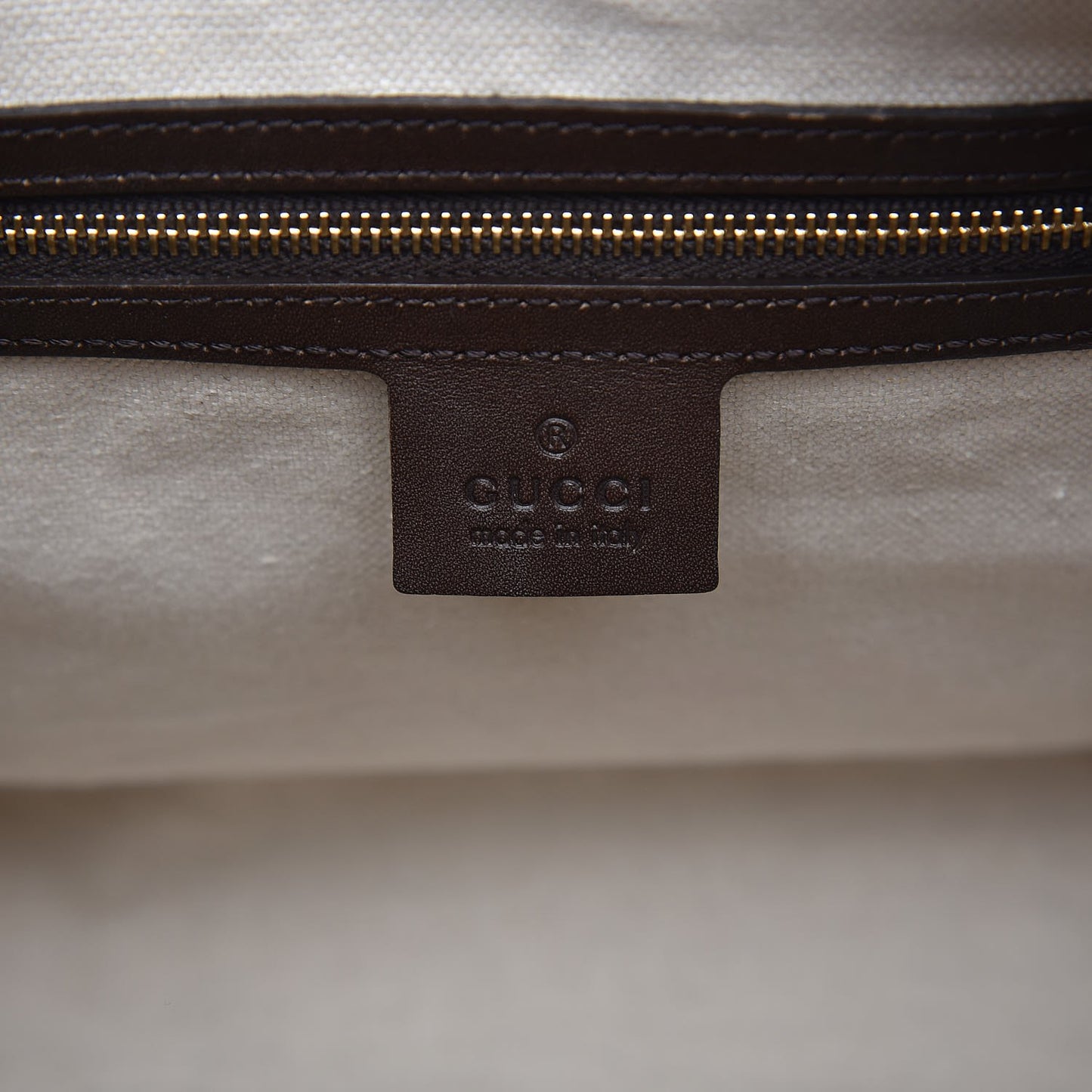 Monogram Vintage Web Medium Boston Dark Brown