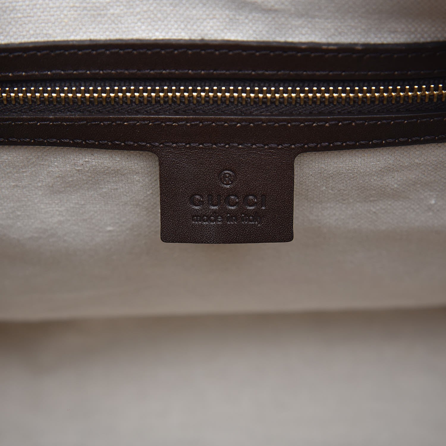Gucci Monogram Vintage Web Medium Boston Dark Brown 8 of 15