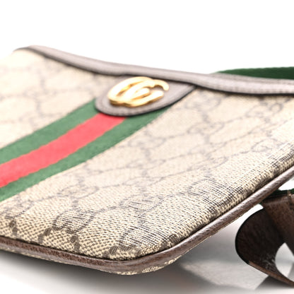 Gucci GG Supreme Monogram Web Ophidia Utility Belt Bag 120 48 Beige Ebony New Acero 12 of 12