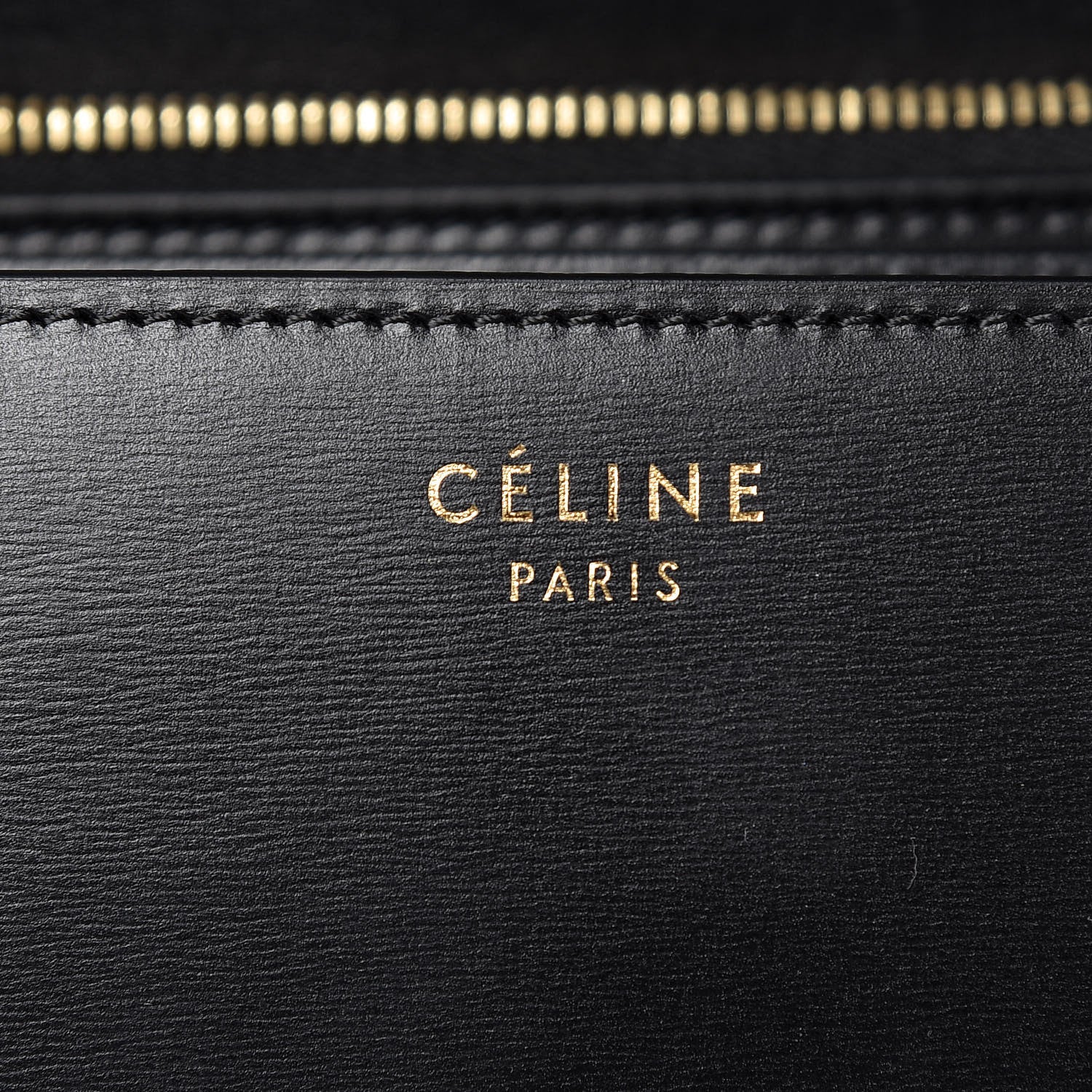 Celine Box Calfskin Medium Classic Box Flap Bag Black 6 of 11