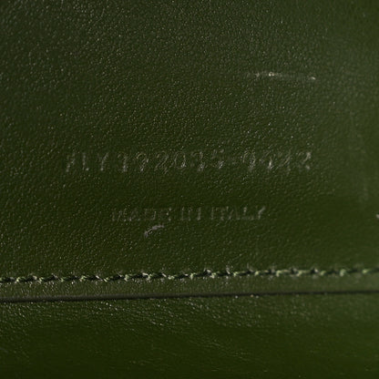 Saint Laurent Calfskin Nano Sac Leather Satchel Dark Pine 7 of 10