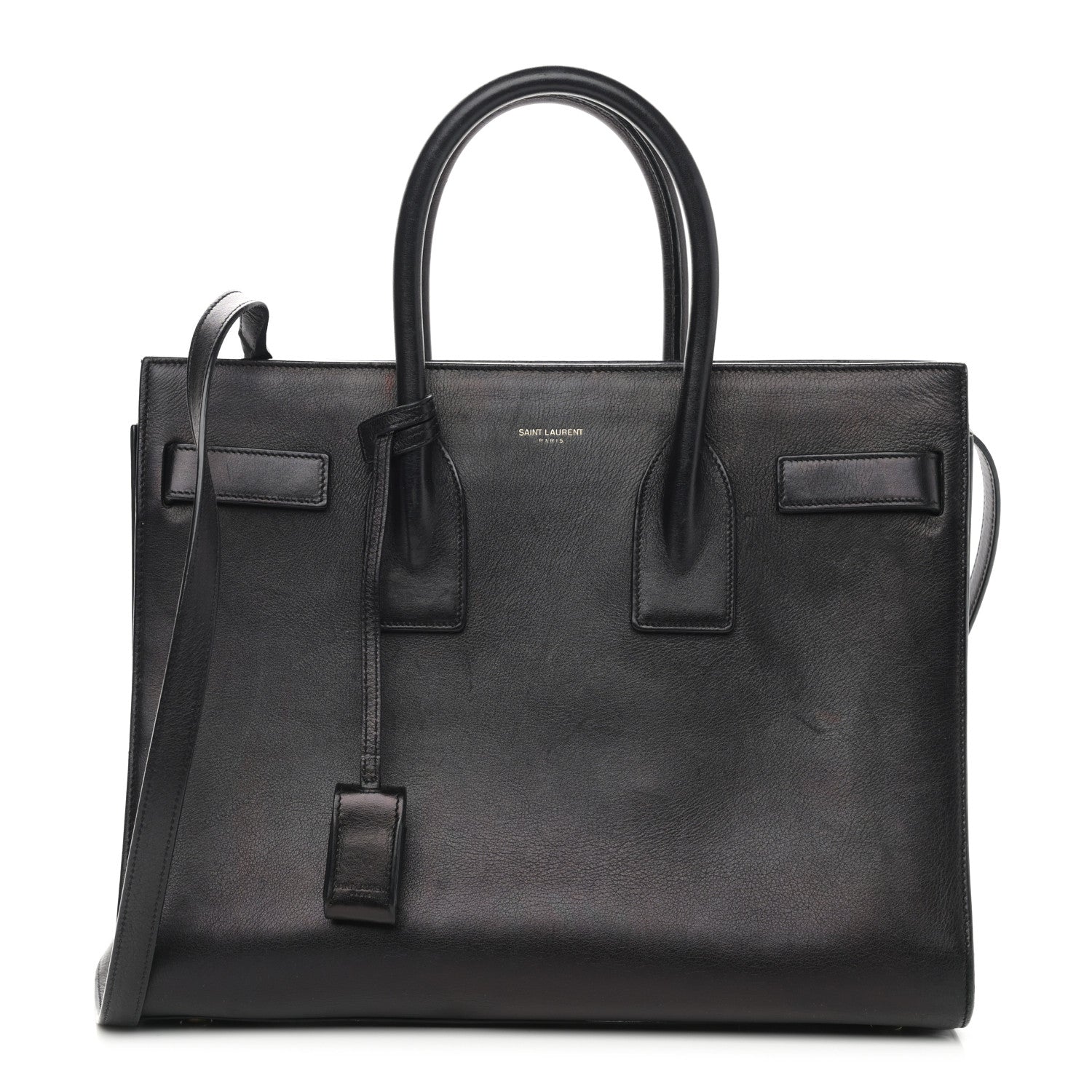 Saint Laurent Calfskin Small Sac De Jour Black 1 of 22