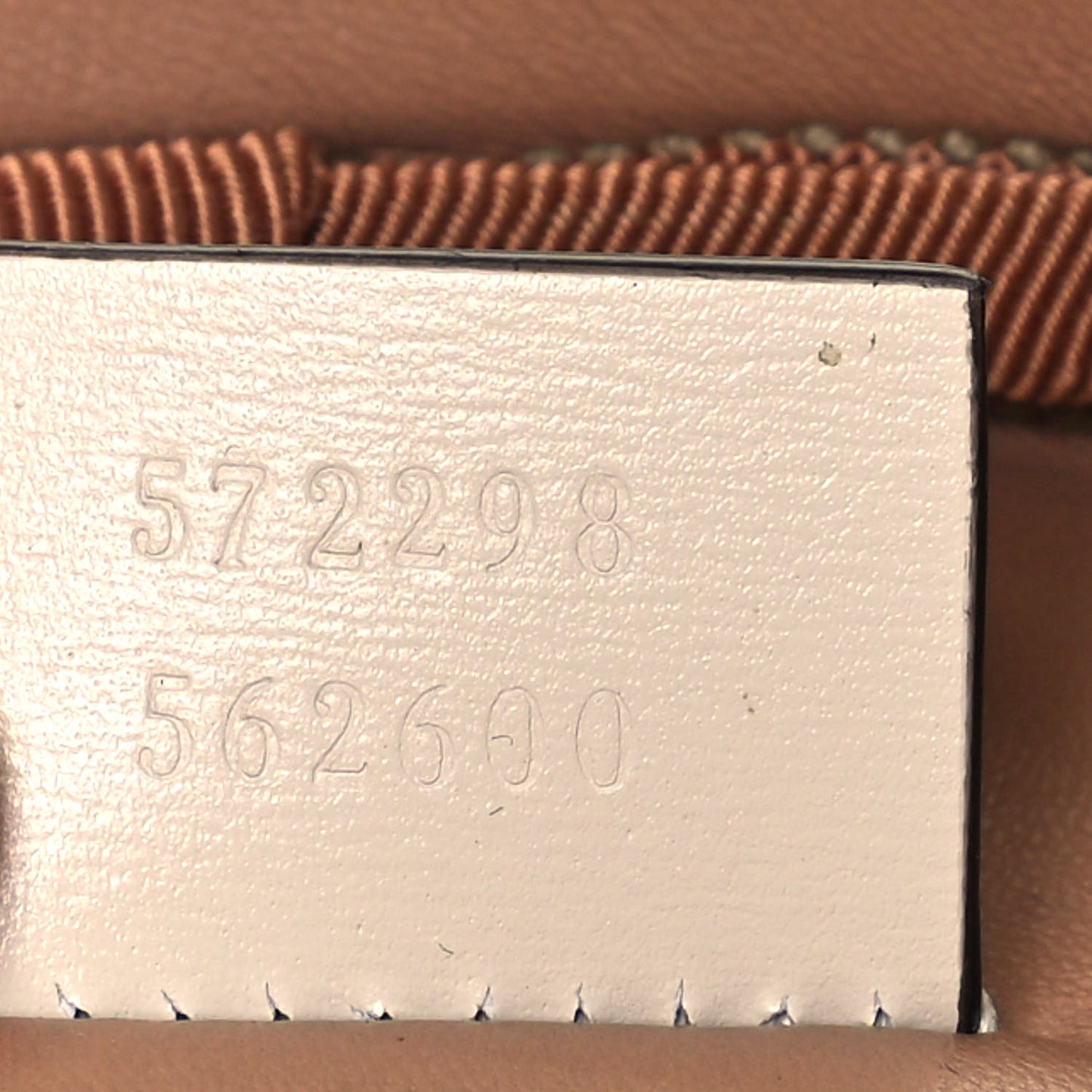 Calfskin Trapuntata Zumi Belt Bag Off White