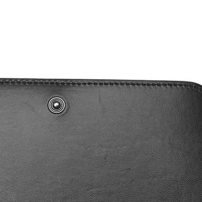 Balenciaga Shiny Calfskin Crocodile Embossed BB Phone Holder Wallet On Chain Black 8 of 11
